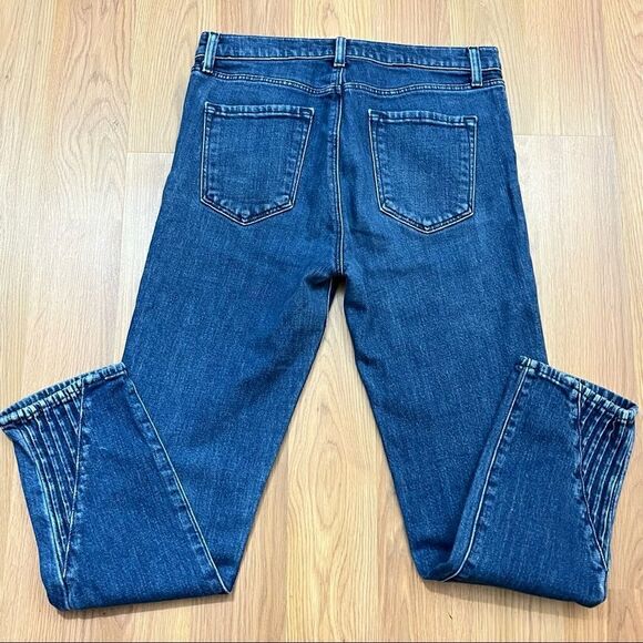 J Brand Ruby High Rise Moto Ankle Skinny Jeans Medium Wash 26 - Picture 3 of 7